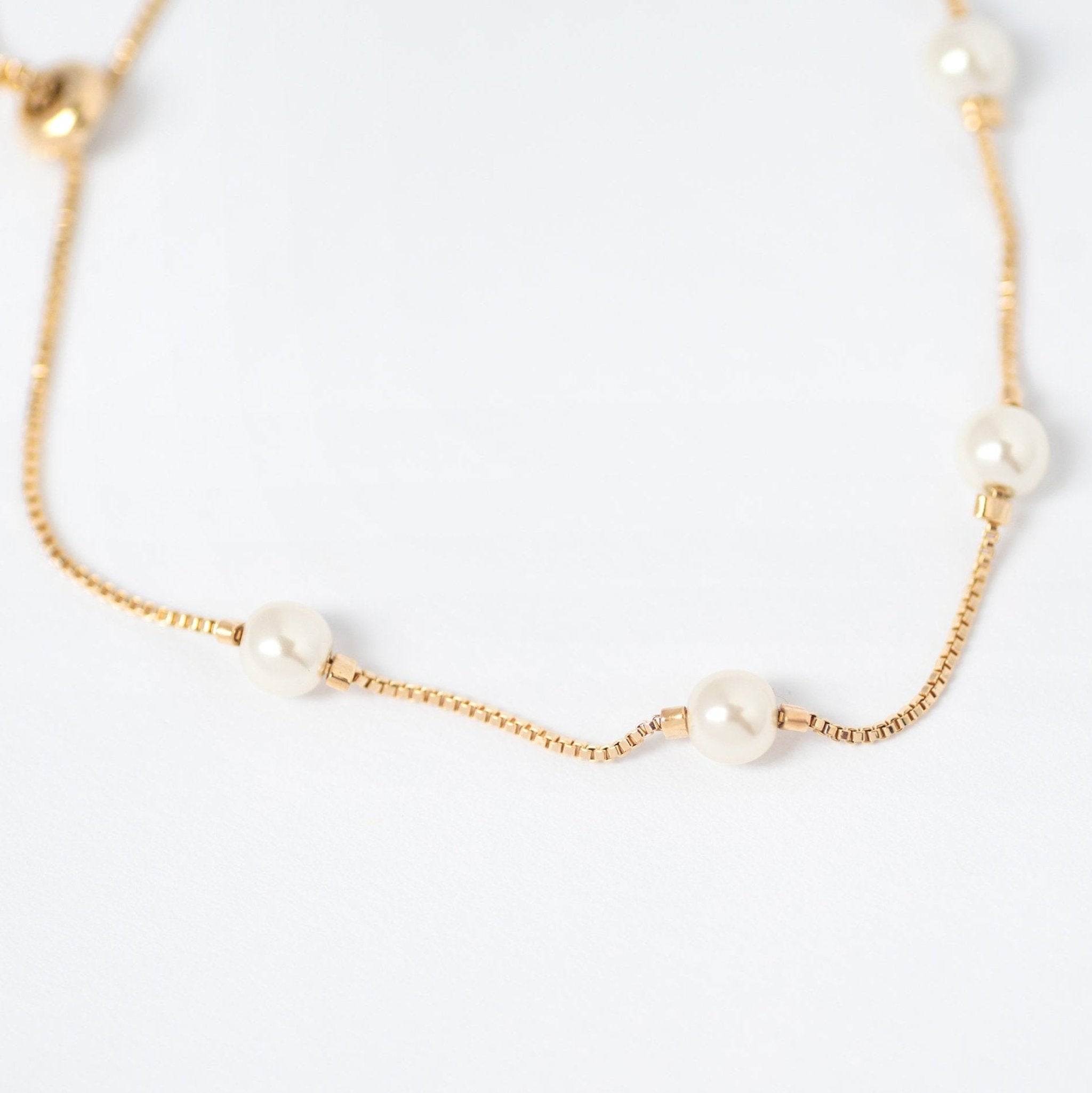 Pearl Harmony Adjustable Bracelet