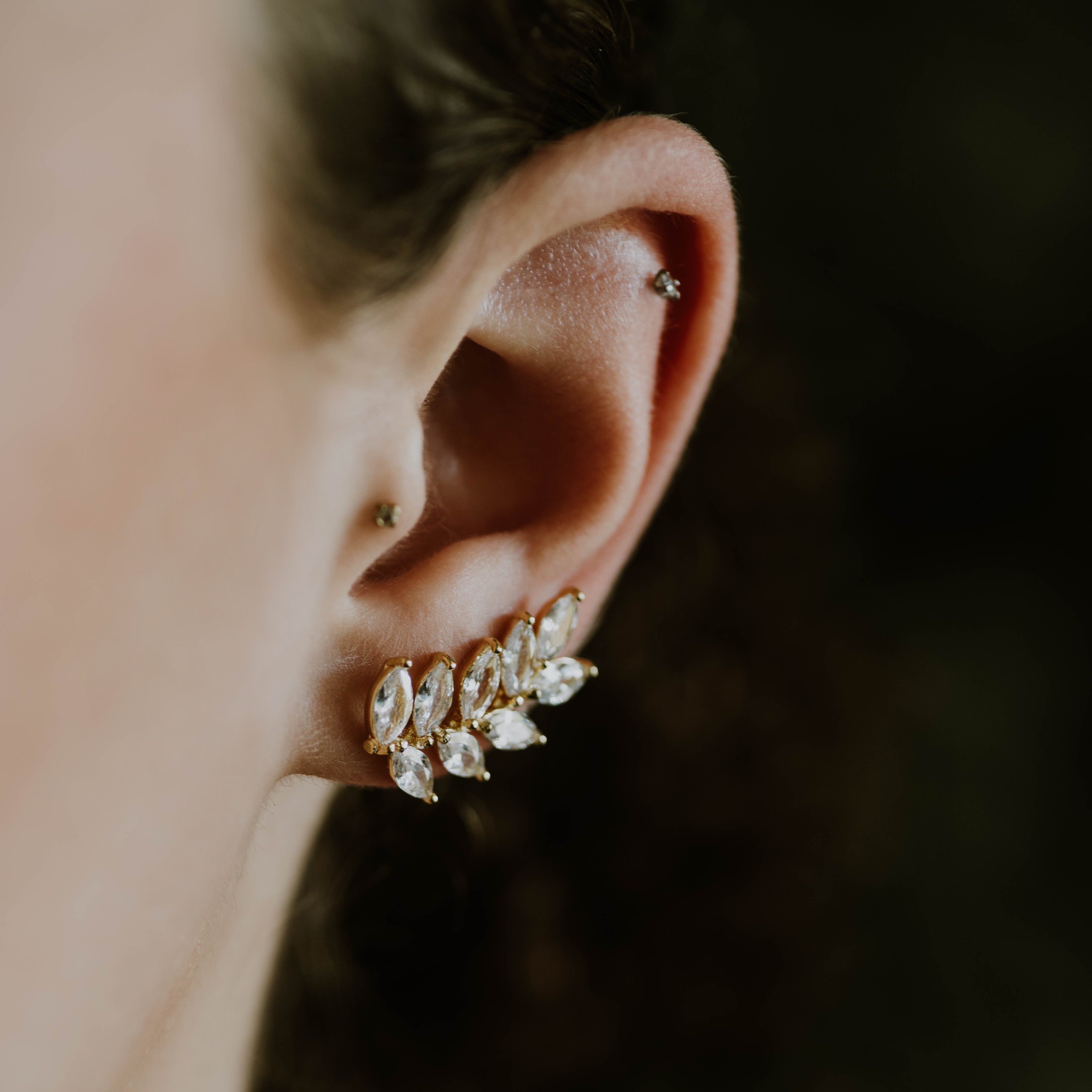 Luxe Marquise Bridal Earrings