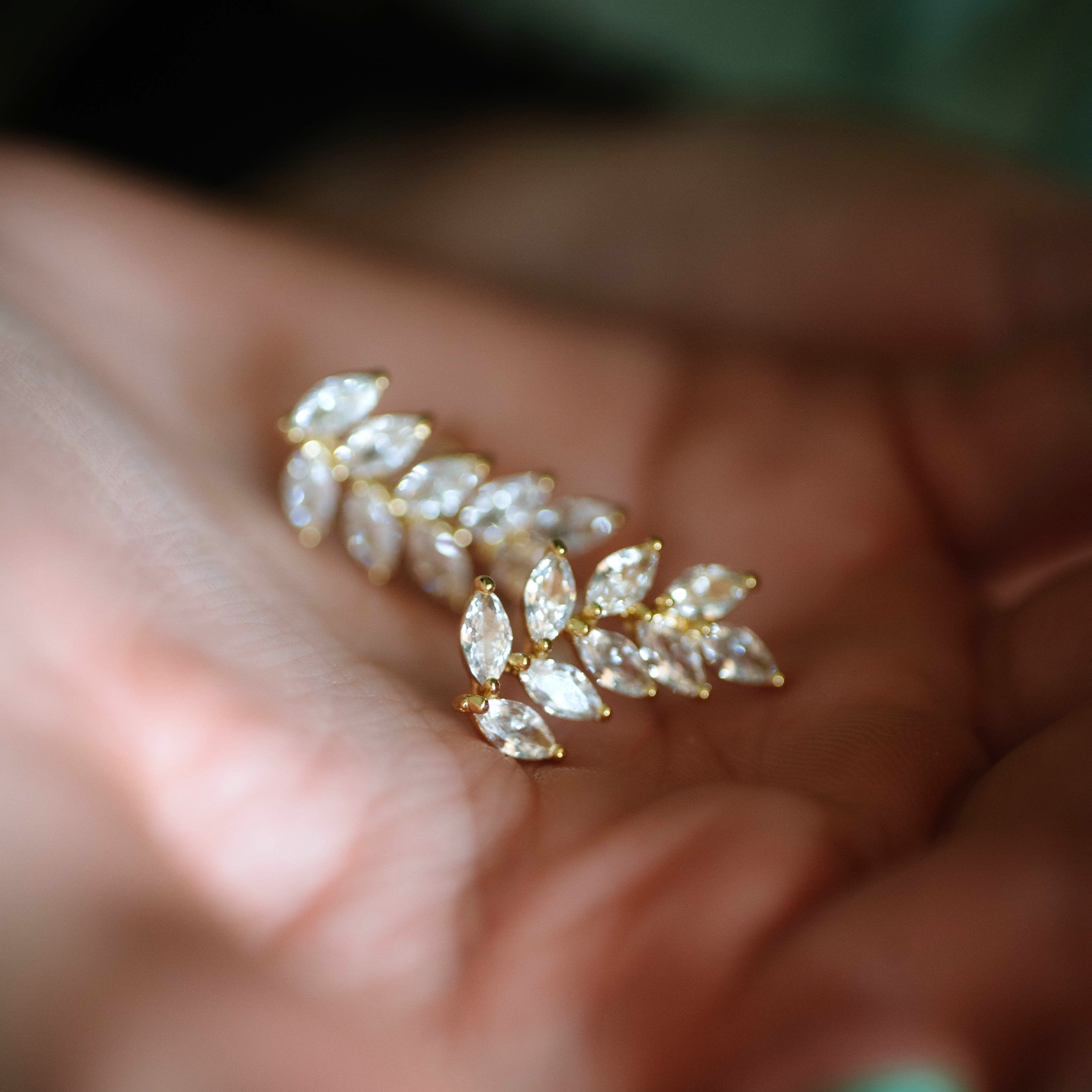 Luxe Marquise Bridal Earrings