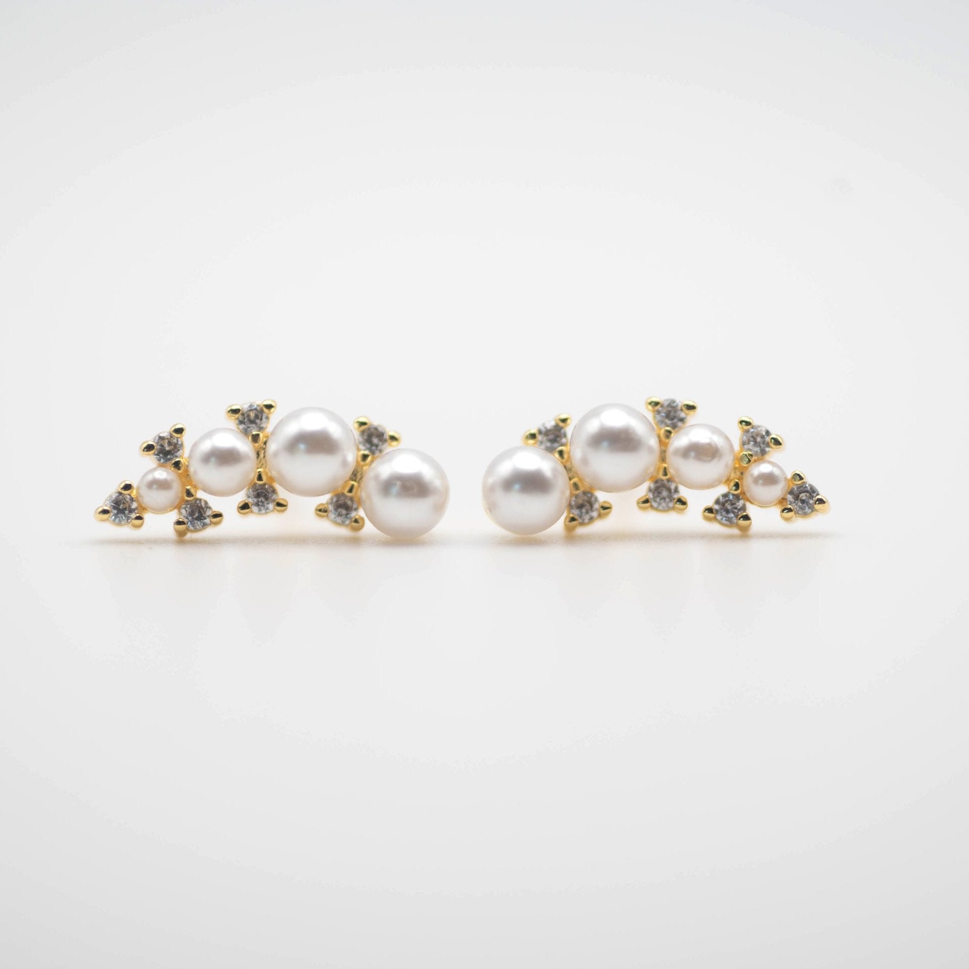 Pearl Cascade Earrings