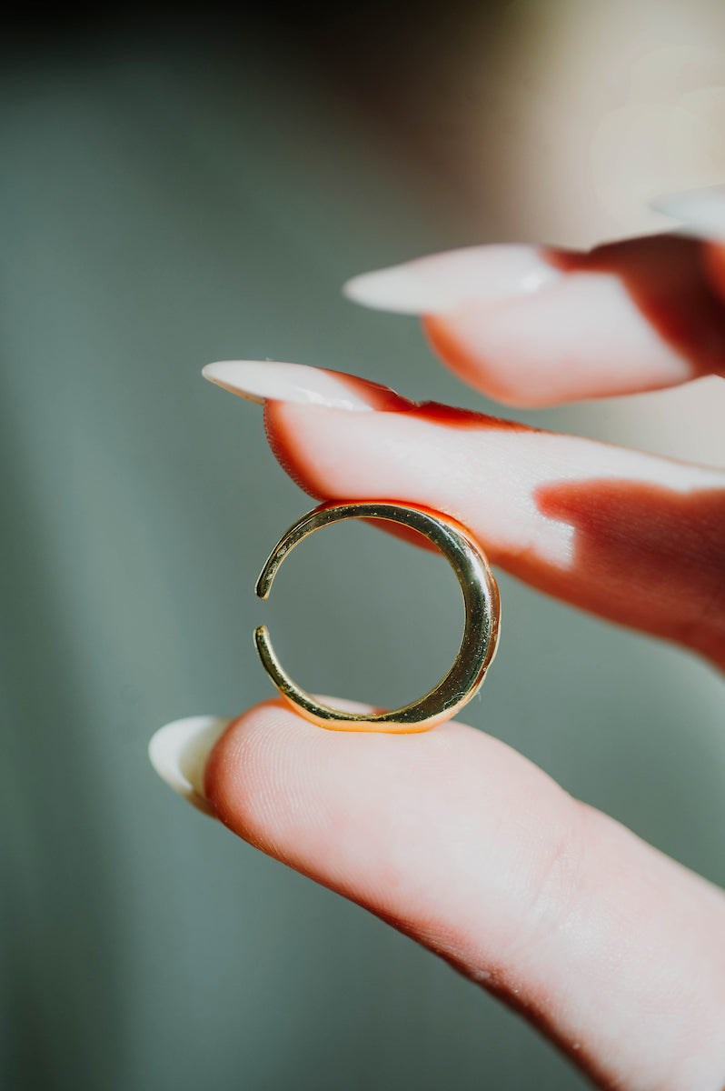 Stardust Adjustable Band Ring